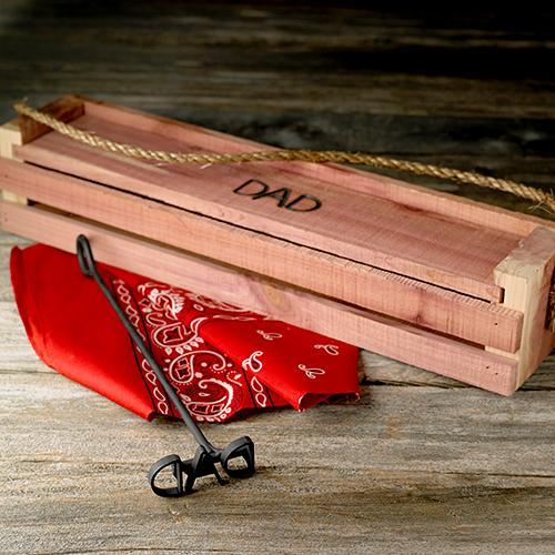 Blacksmith Branding Iron with Cedar Gift Box