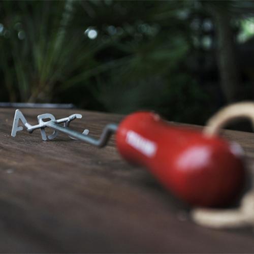 Classic Steak Branding Iron (1-3 Letters)