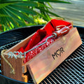 Couples Heart BBQ Branding Iron with Cedar Gift Box