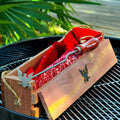 Navy Branding Iron Gift Set