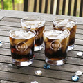 Personalized Cocktail Glasses - Set of 4 - Etched