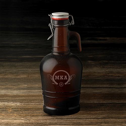 Personalized Glass Growler