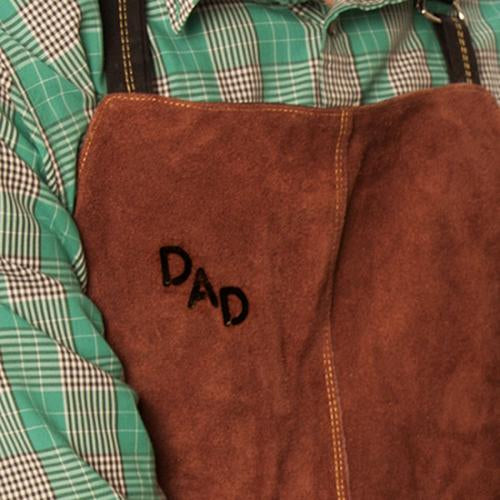 Personalized Leather Apron & Gloves Set (Branded)