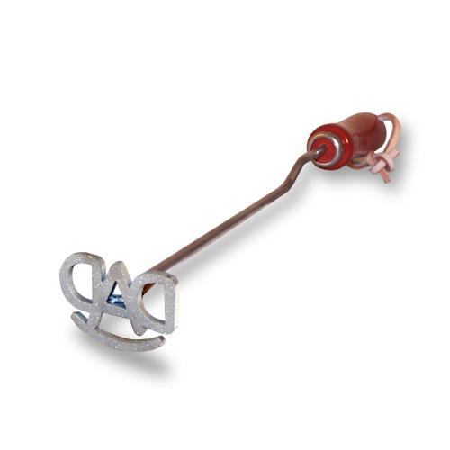 Rockin' Dad BBQ Branding Iron with Cedar Gift Box and Acacia Wood Steak Plates