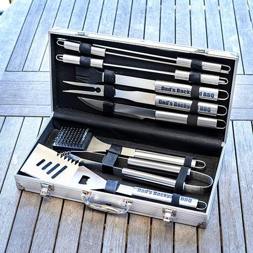 Stainless Steel Personalized Grilling Tool Set